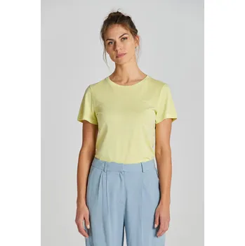 Dámské tričko TRIČKO GANT REG SUNFADED SS C-NECK T-SHIRT PASTEL LIME