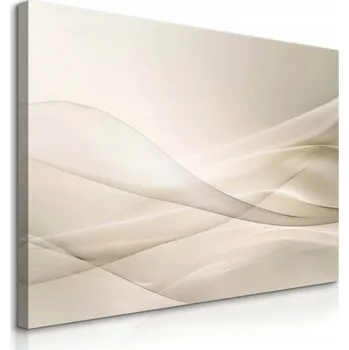 Obraz OBRAZ CANVAS DO OBÝVÁKU ABSTRAKTNÍ VLNY MODERNÍ STYL 3D 90x60