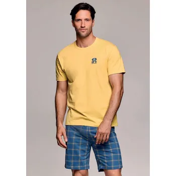 Pánské pyžamo Pánské pyžamo Infiore 752452 XL Žlutá