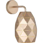 ITALUX MBM-3480/1 GD Harley nástěnné svítidlo 1xE27 champagne zlatá