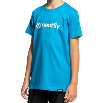 Chlapecké tričko Dětské triko Meatfly Bart Ocean Blue 25/26