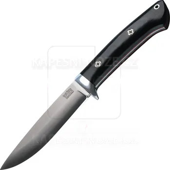 lovecký nůž Bark River Wilderness 5 Black Canvas Micarta Cru-Wear