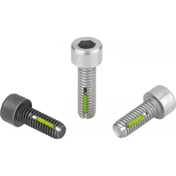 Šroub Šroub s válcovou hlavou a vnitřním šestihranem DIN 912 / DIN EN ISO 4762, s pojistkou LONG-LOK 07160-808X35