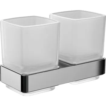Emco Loft - Dvojitý pohárový držák, chrom 052500100