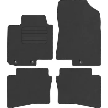 autokoberec Kobercové rohože Edecor velurové 4 ks