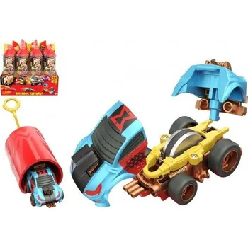 autíčko Auto Boom City Racers plast mix druhů v plastové tubě 21x6,5x6cm