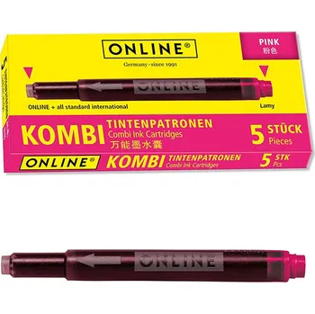 Inkoustové náplně PINK