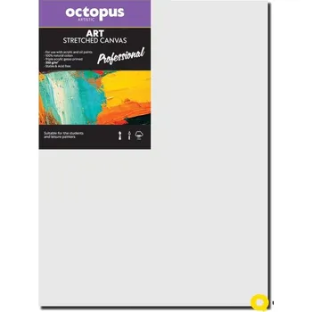 Textilie Malířské plátno OCTOPUS Professional 350 g 35 x 50 cm