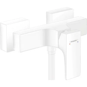 Vodovodní baterie Hansgrohe Metropol Sprchová baterie na stěnu s plnou pákou, matná bílá 32560700