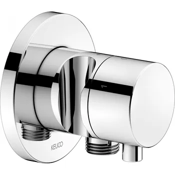 Vodovodní baterie Keuco Ixmo - Třícestný uzavírací a přepínací ventil s napojením hadice a držákem sprchy, chrom 59549011201