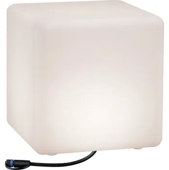 Venkovní osvětlení Zahradní svítidlo Paulmann Plug & Shine Cube 6,5 W 3000 K 24 V IP67 bílé