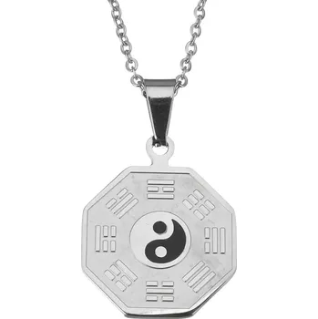 Přívěsek Ocelový přívěšek Osm Trigramů Bagua