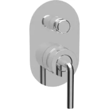 Vodovodní baterie Teorema Lillo - vanová baterie pod omítku, chrom, TELI98010