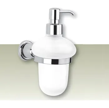 Dávkovač mýdla IVAB CRI - Dávkovač tekutého mýdla nástěnný, matné sklo IBCRI16