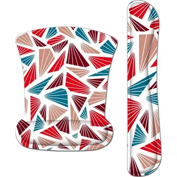 Podložka pod myš Huado Set podložka pod myš a zápěstí Střepiny štěstí