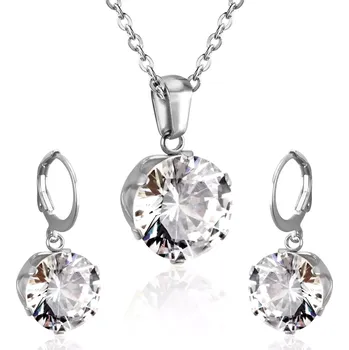 Souprava šperků Souprava šperků z chirurgické oceli Clear