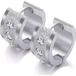 Ocelové Náušnice kruhy Silver