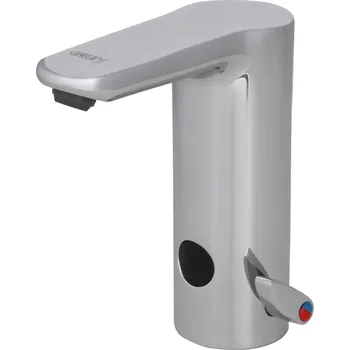 Vodovodní baterie Sanela - Automatická umyvadlová pro teplou a studenou vodu s možností/ bez možnosti nastavení teploty, 24 V, SLU 67