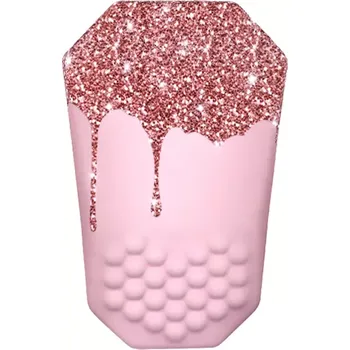 Podložka pod myš Huado ergonomická podložka pod myš Růžové třpytky