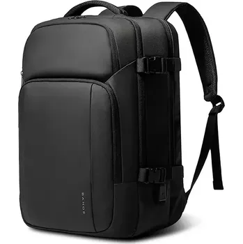 Městský batoh Bange multifunkční batoh s USB Bintulu Černý 24L