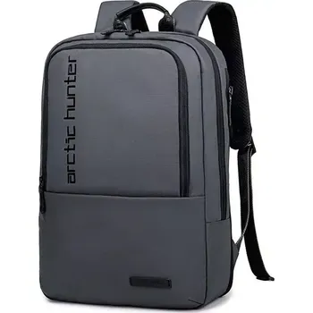 Městský batoh Arctic Hunter multifunkční sportovní batoh Flawian Šedý 22L