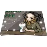 Huado podložka pod myš- Holka s kafé