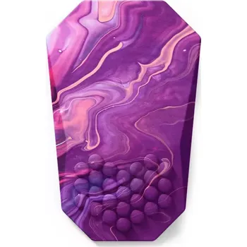 Podložka pod myš Huado ergonomická podložka pod myš Fuchsiová extáze