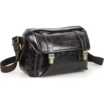 Contacts® kožená messenger taška Baden 8L