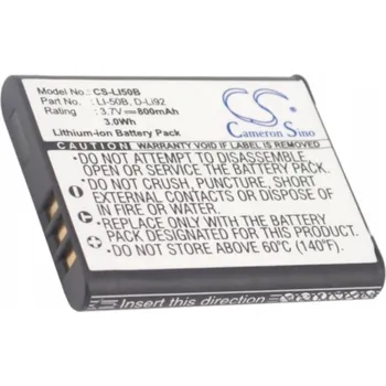 Baterie CS-LI50B pro GE GB-50 Li-50B GE 10502 PowerFlex 3D GE G100 GE PJ1