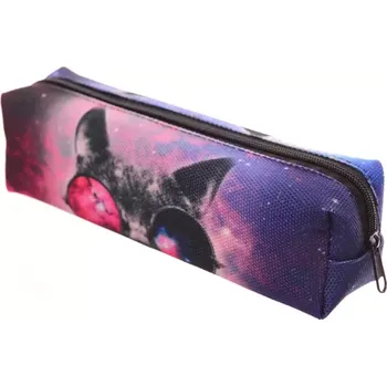 Kosmetická taška Who Cares Penál / kosmetická taštička Kočka s brýlemi