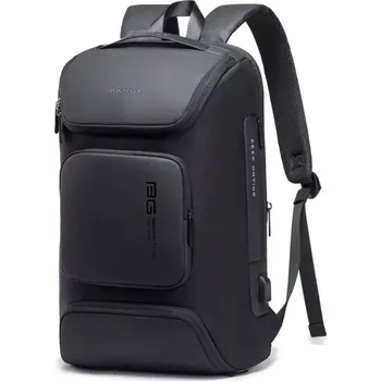 Městský batoh BANGE Business školní batoh s USB NURAY Černý 30L