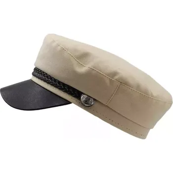 Čepice Lifestyle Dámská Čepice kapitánka Béžová