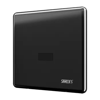 Vodovodní baterie Sanela - Automatické ovládání sprchy s elektronikou ALS pro jednu vodu, černé, 6 V