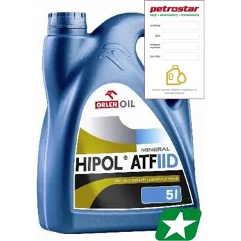 Převodový olej Olej do automatické převodovky Orlen Oil Hipol ATF II D 5 l