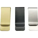 Spona na peníze z chirurgické oceli Simple - Barva Stříbrná