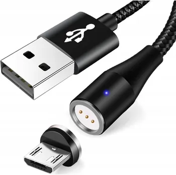 Datový kabel Kabel Interlook USB - USB typ C / microUSB / Lightning 1 m černý
