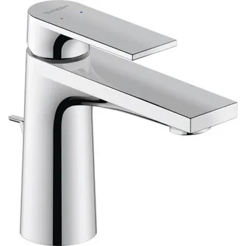 Vodovodní baterie Duravit Tulum - Umyvadlová páková baterie s odtokovou soupravou, velikost S, chrom TU1010001010