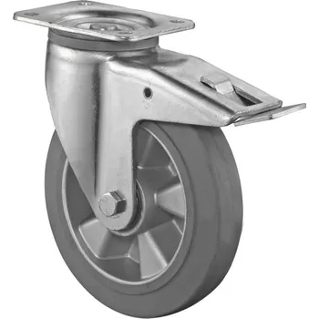 Kolečko Těžkotonážní kolečka - otočná s brzdou MI-L620.B83.125