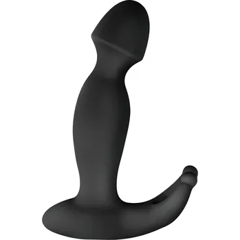 Vibrátor Easytoys Pounding Pete - prostatický vibrátor (černý)