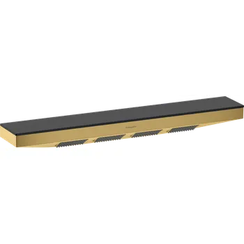 Sprchová hlavice Hansgrohe Rainfinity Šíjová sprcha 500 1jet s poličkou do sprchy, leštěný vzhled zlata 26243990