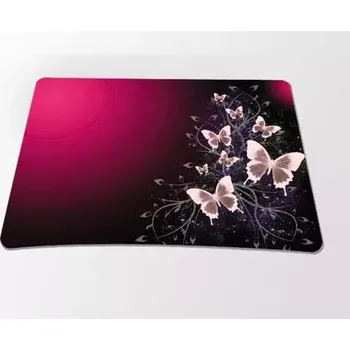 Podložka pod myš Huado podložka pod myš- Motýlci v bordó