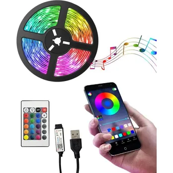 LED páska SADA LED PÁSKU RGB 2m 6W S USB NAPÁJENÍM