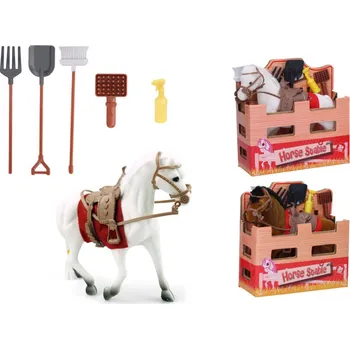 Dětská kuchyňka Kůň s doplňky 16 cm
