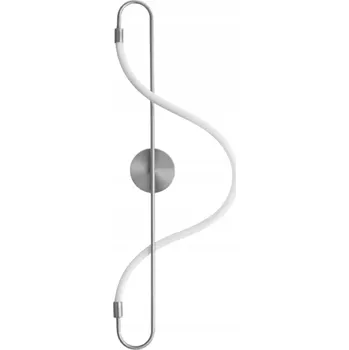 Nástěnné svítidlo Nástěnné svítidlo TOOLIGHT stříbrné s integrovaným LED zdrojem 24 W