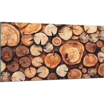 Příslušenství pro sporák SKLENĚNÁ OCHRANNÁ DESKA NA SPORÁK 90x52 DŘEVO