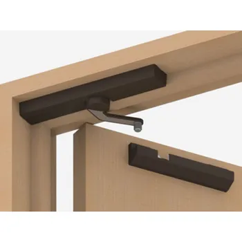 Nábytkové kování Dveřní tlumič LDD-S-RDBR