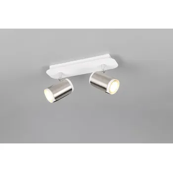 Bodové svítidlo TRIO 814500207 GILLAN stropní bodové svítidlo/spot 2xGU10 nikl matný