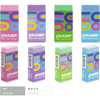 Grafitová tužka Guma mazací pastel