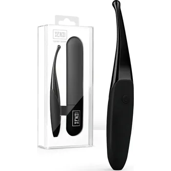 Vibrátor Senzi - nabíjecí, vodotěsný klitorální vibrátor (černý)