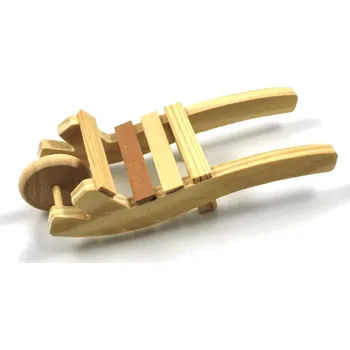 Dekorace dřevěný trakař - 1 ks